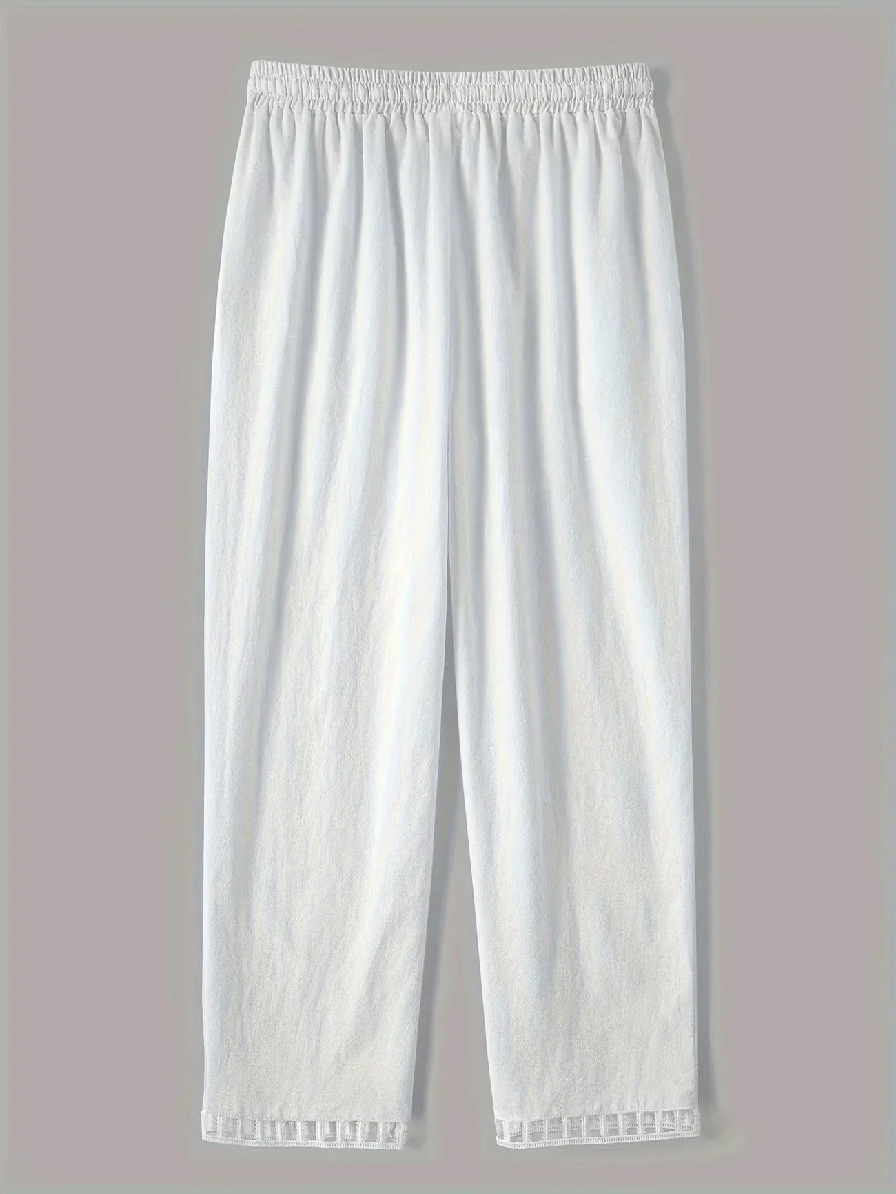 Tracey | Contrast Trim Cropped Pants