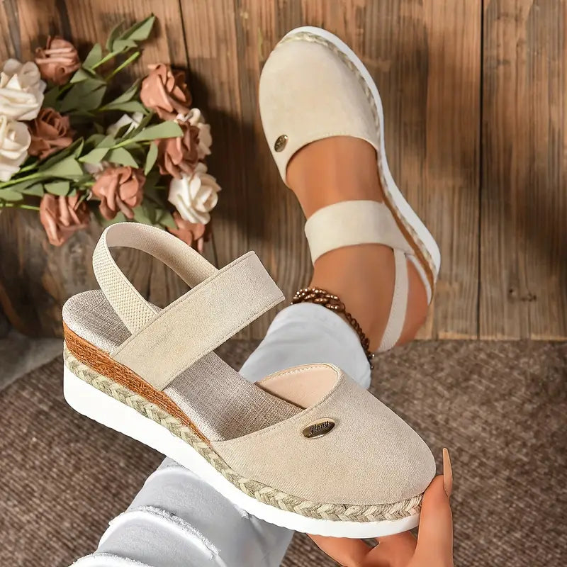 Antonella | Orthopedic sandals with platform, breathable and relaxed